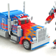 Illustration for article titled This Transforming Lego Optimus Prime Must Be Bending the Laws of Physics